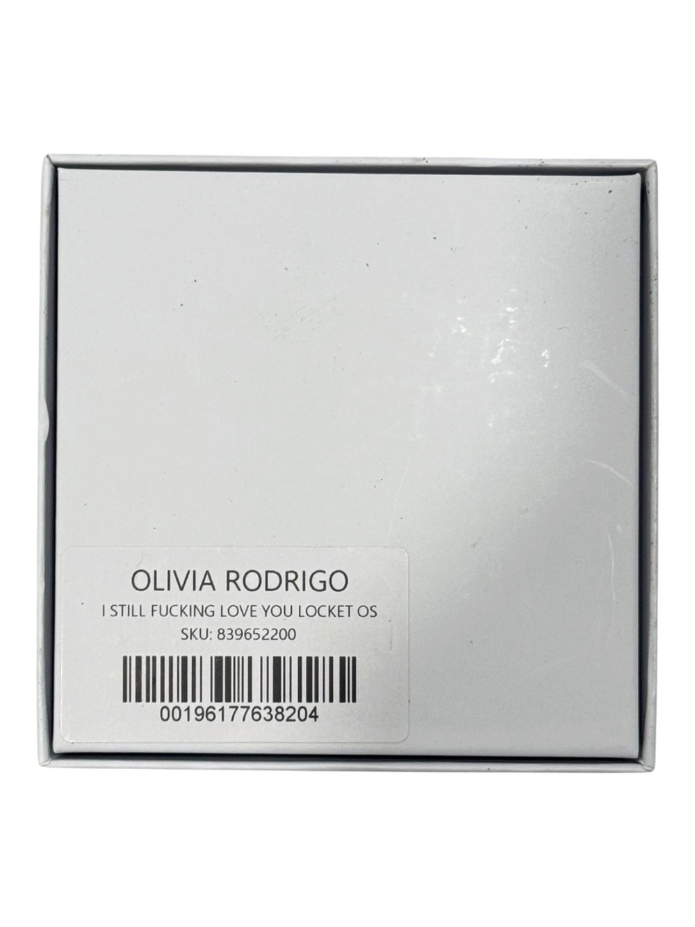 Olivia Rodrigo I Still F*cking Love You Locket 5 Year Anniversary Necklace 2026 - Picture 6 of 6